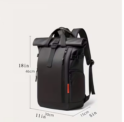 Waterproof laptop shoulder backpack